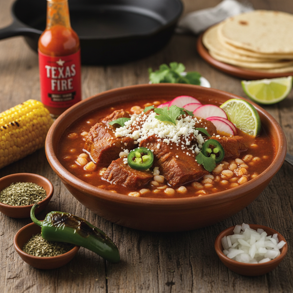 Savory Texas-Style Pozole recipe