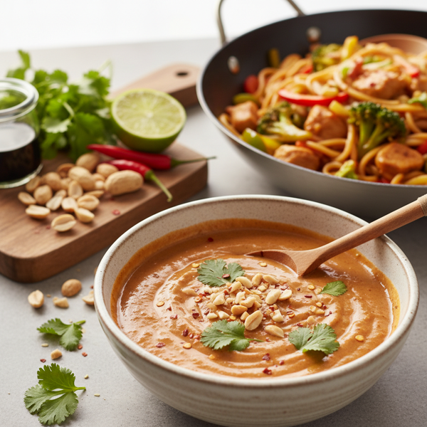 Savory Thai Peanut Stir-Fry Sauce recipe