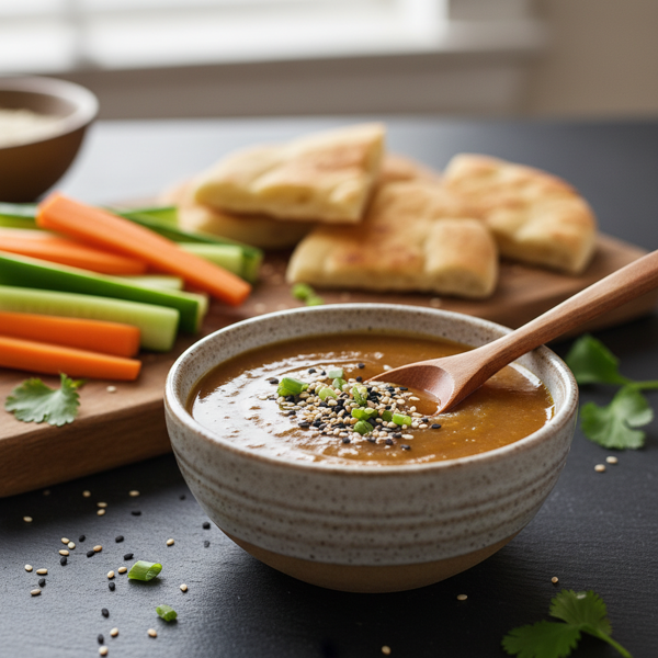 Savory Toasted Sesame Dipping Sauce recipe