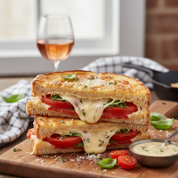 Savory Tomato & Gruyère Croque Monsieur recipe