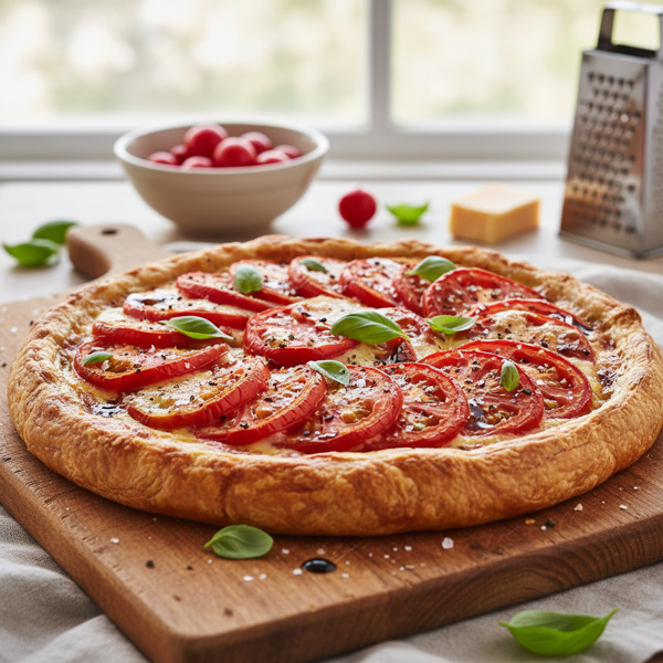 Savory Tomato & Swiss Tart recipe