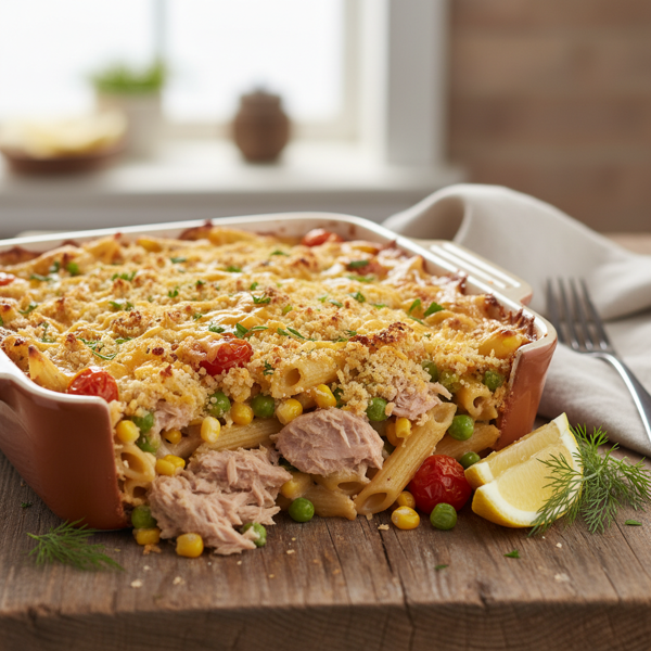 Savory Tuna Bake recipe