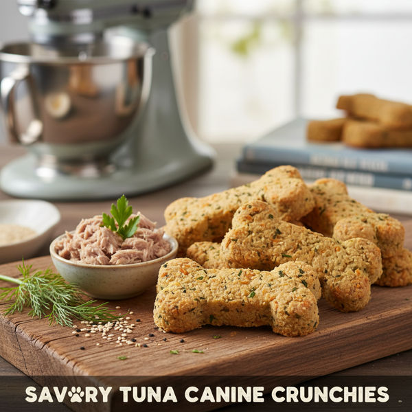 Savory Tuna Canine Crunchies recipe