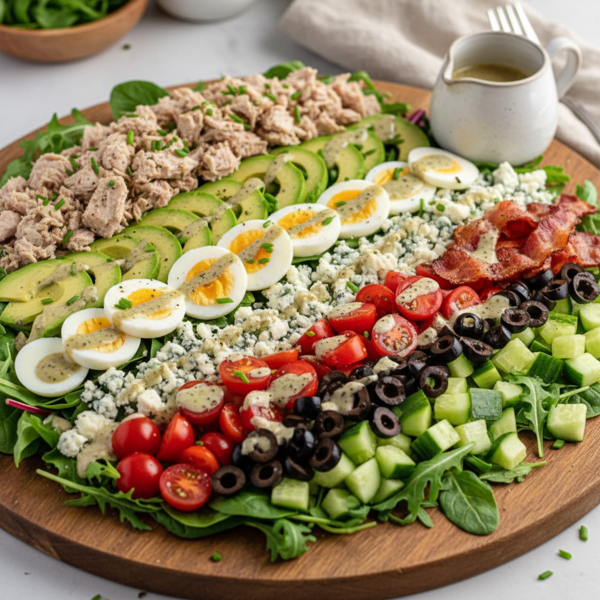 Savory Tuna Cobb Salad Delight recipe