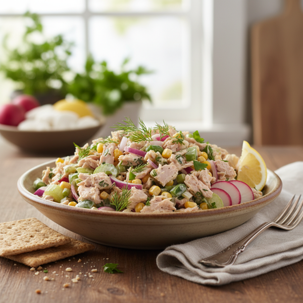 Savory Tuna Delight Salad recipe
