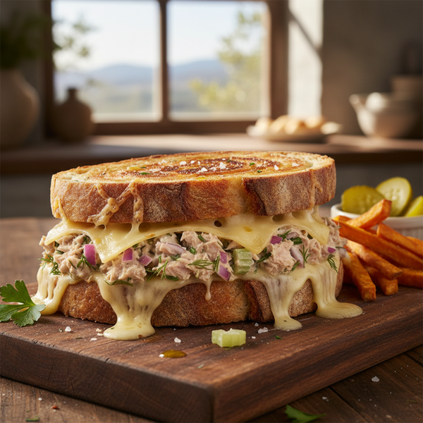Savory Tuna Melt on Saloio recipe