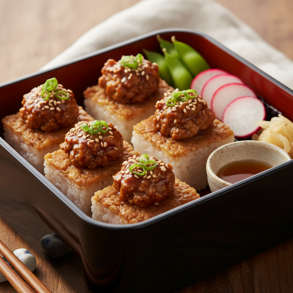 Savory Turkey Bento Bites recipe