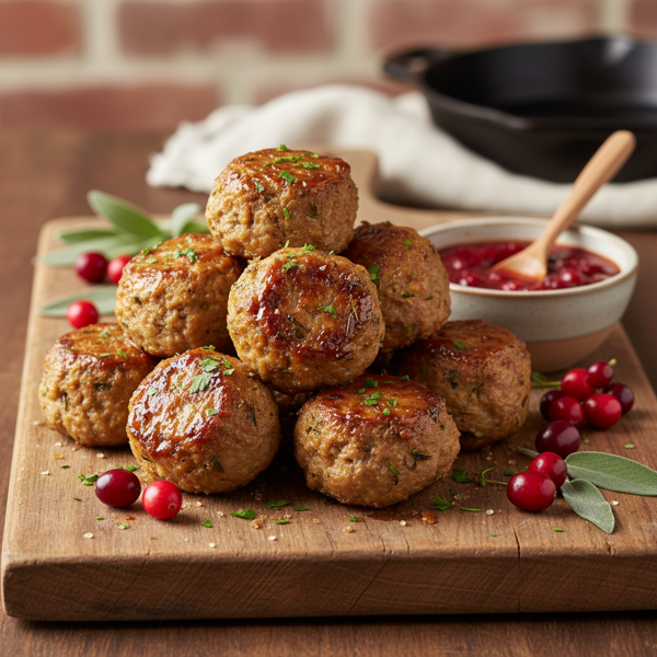 Savory Turkey Meatloaf Bites recipe