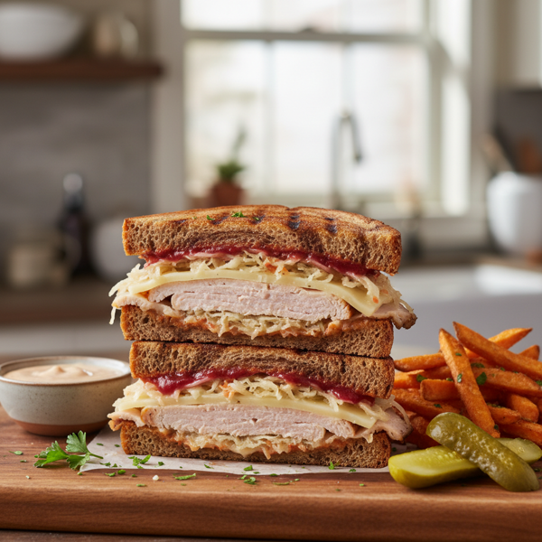 Savory Turkey Reuben Delight recipe