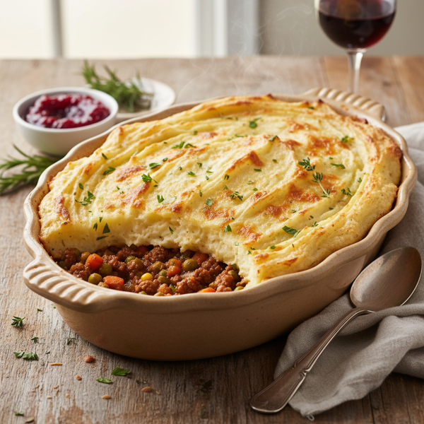 Savory Turkey Shepherd's Pie recipe