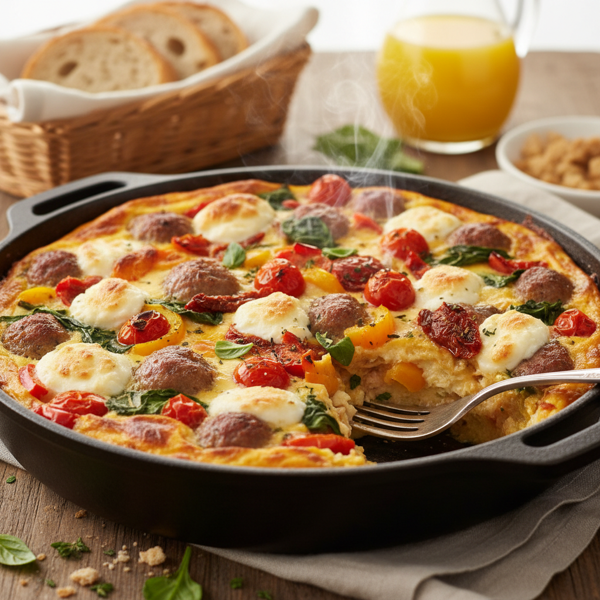 Savory Tuscan Sunrise Bake recipe