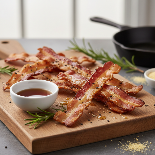 Savory Vegan Bacon Strips recipe