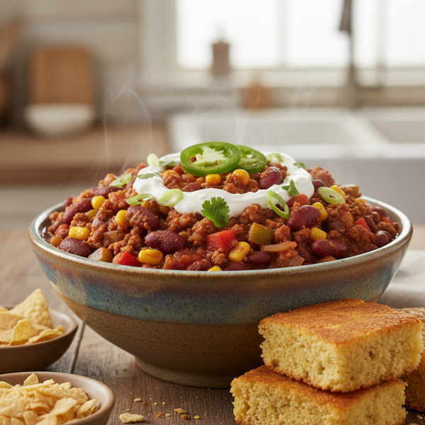 Savory Vegan Chili Delight recipe