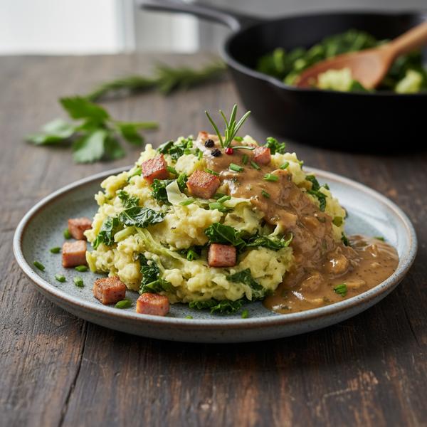 Savory Vegan Colcannon Delight recipe