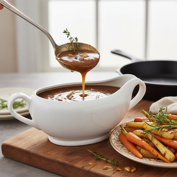 Savory Vegan Garlic Gravy recipe