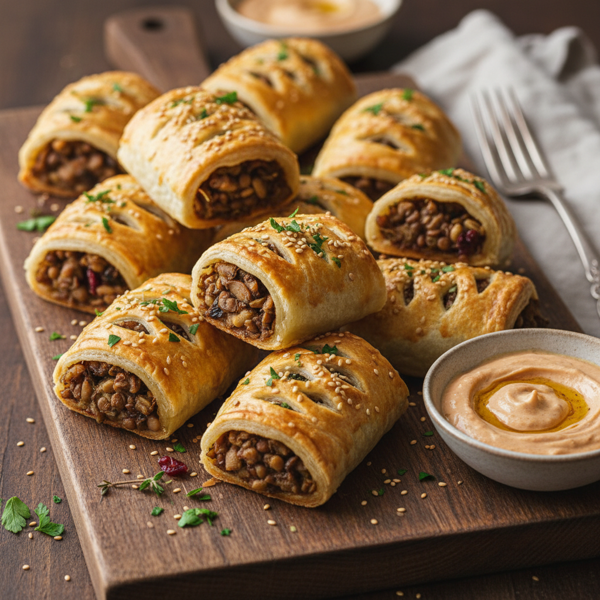 Savory Vegan Wellington Bites recipe