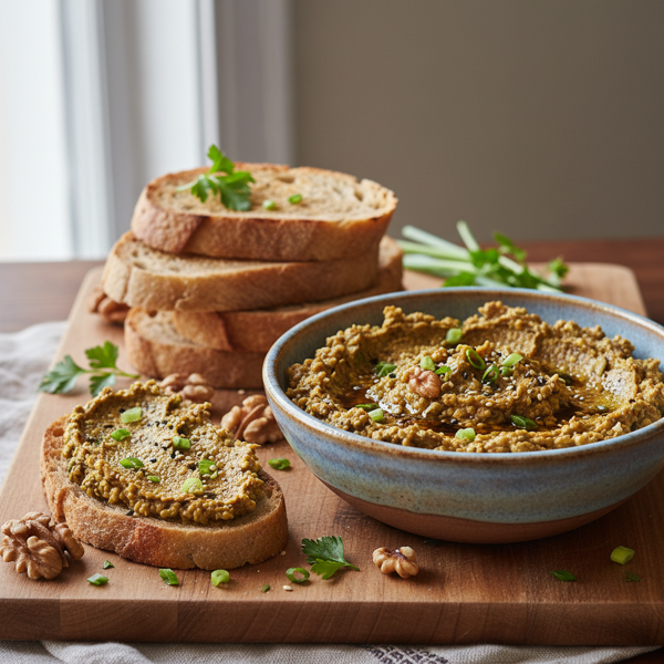 Savory Walnut Miso Spread recipe