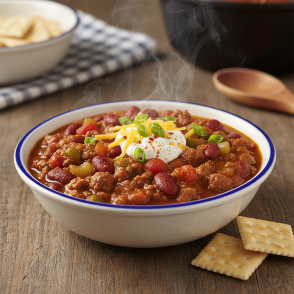 Savory Wendy's Style Chili recipe