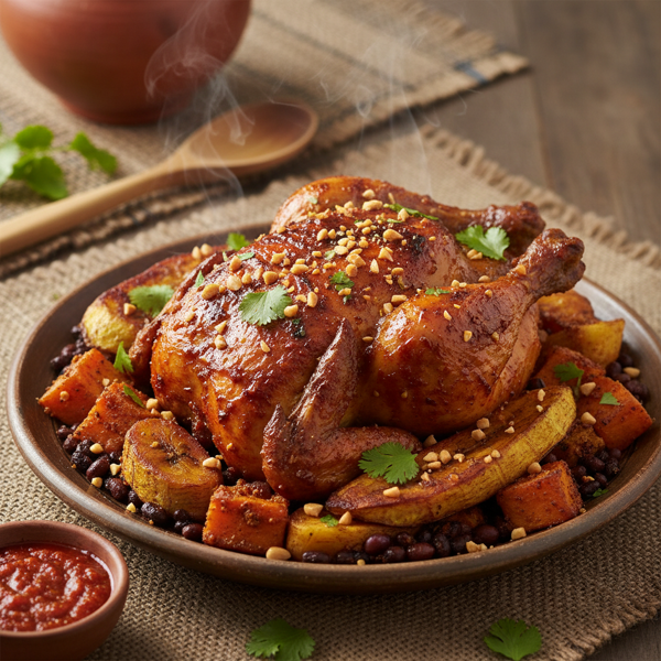 Savory West African Chicken Delight recipe