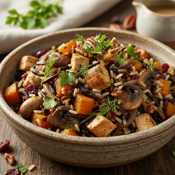 Savory Wild Rice Medley recipe