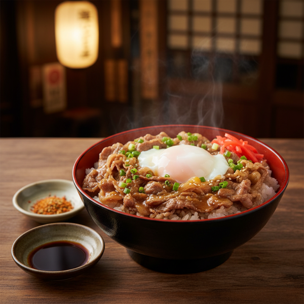 Savory Yoshinoya Beef Bowl recipe