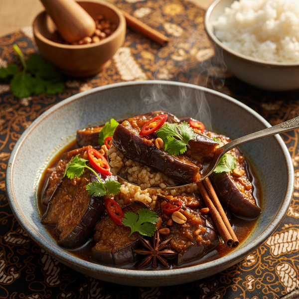 Savoury Eggplant Semur Delight recipe