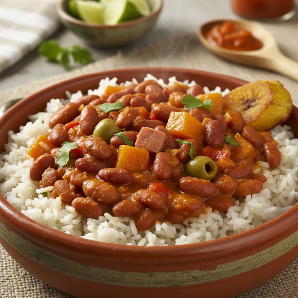 Sazón Puerto Rican Rice and Beans recipe