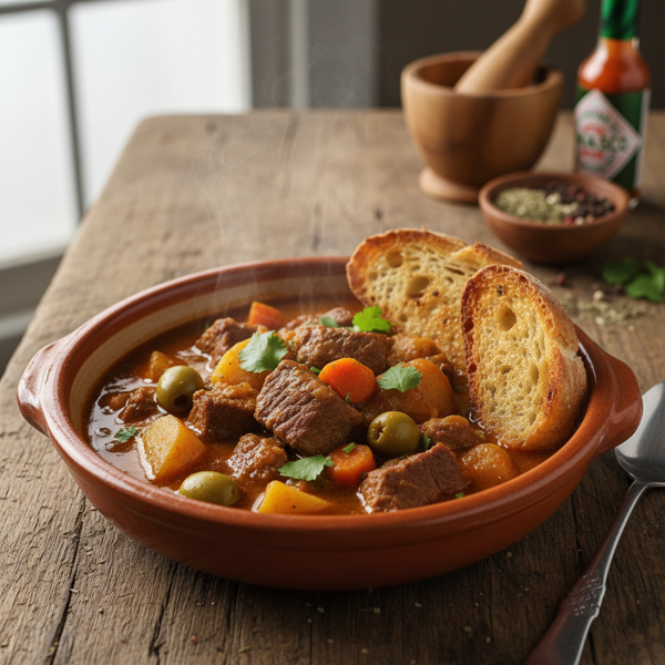 Sazonado Puerto Rican Beef Stew recipe