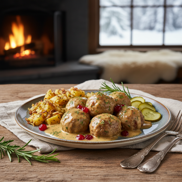 Scandinavian Heritage Meatballs recipe