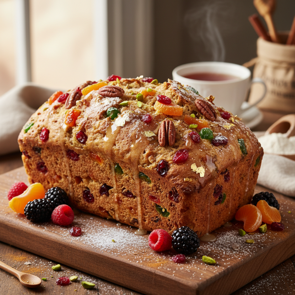 Seasonal Delight Fruit Bread recipe
