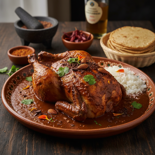 Secret Ingredient Chicken Mole recipe