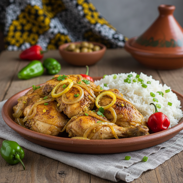 Senegalese Chicken Yassa recipe