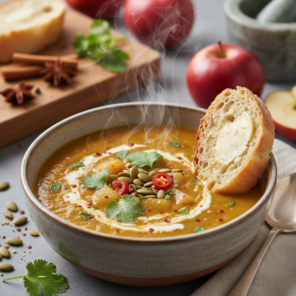 Senegalese Curry and Apple Soup recipe