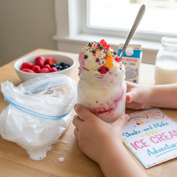 Shake-and-Make Ice Cream Adventure recipe