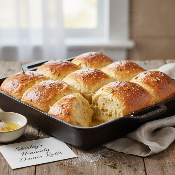 Shirley's Heavenly Dinner Rolls recipe