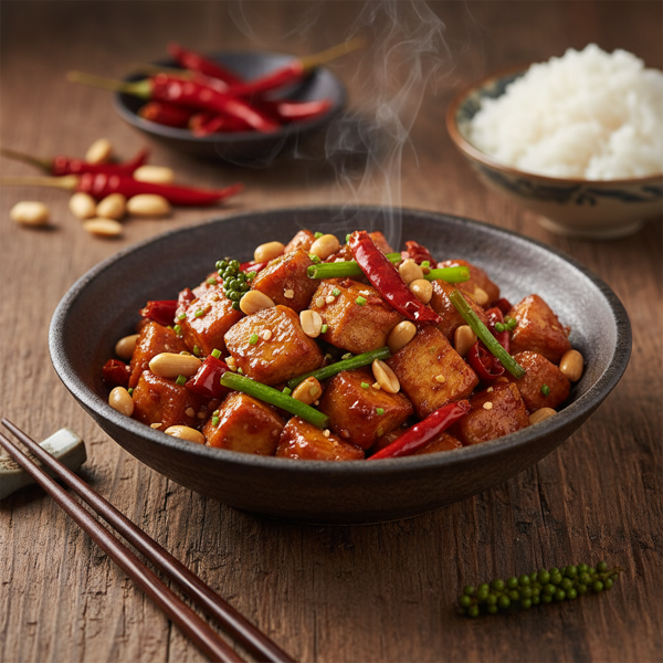 Sichuan-Style Kung Pao Chicken recipe