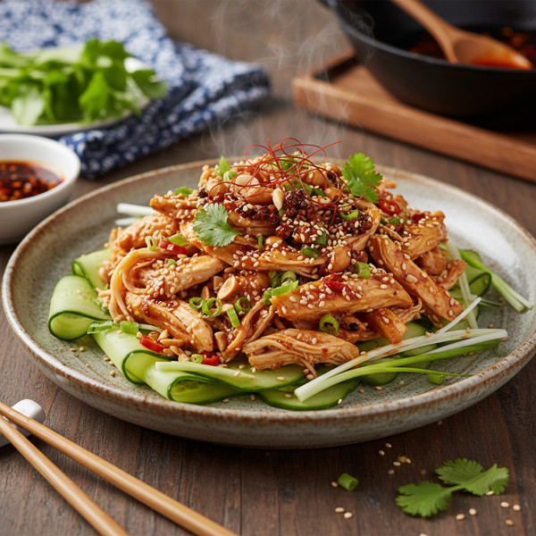 Sichuan Bang Bang Chicken Delight recipe