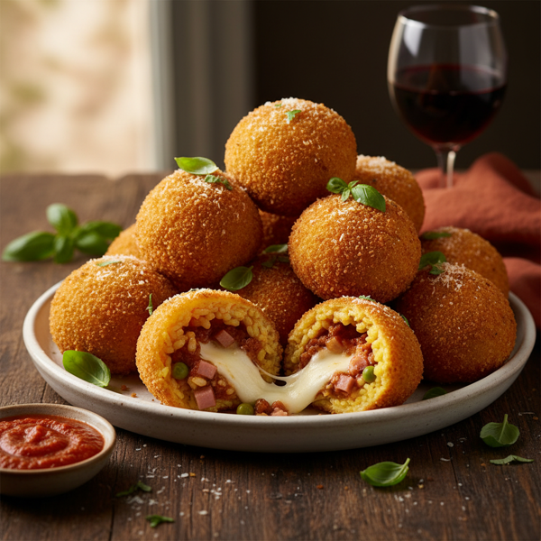 Sicilian Arancini Delight recipe