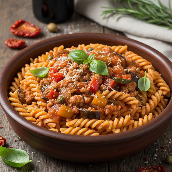 Sicilian Savory Simmered Pasta Sauce recipe