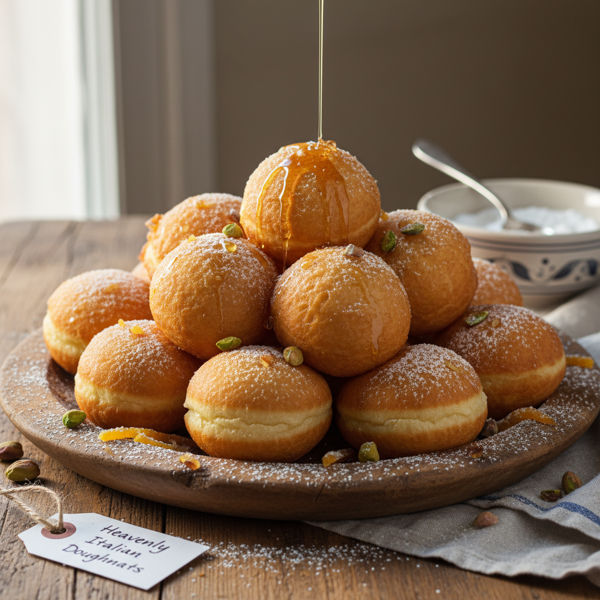 Sicilian Sfingi: Heavenly Italian Doughnuts recipe