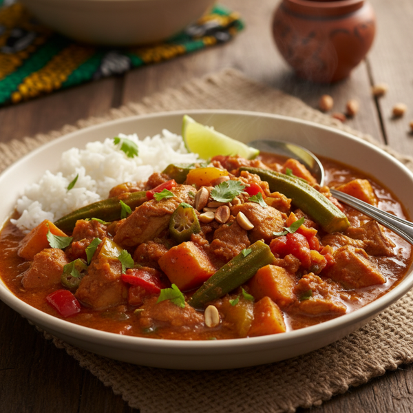 Sierra Leonean Groundnut Stew recipe