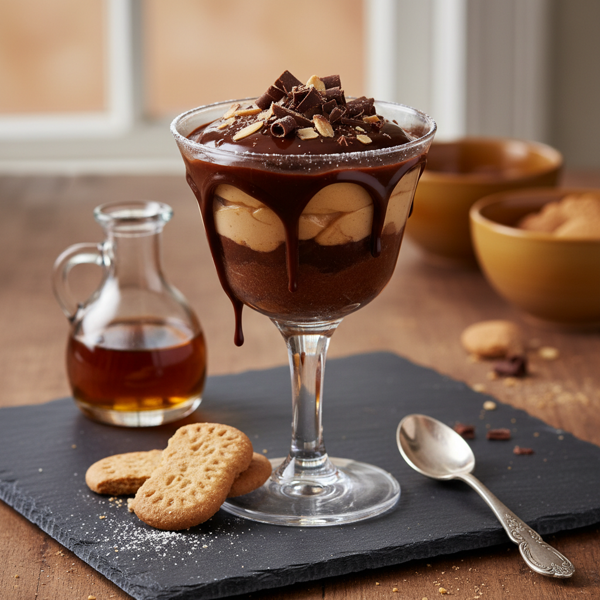 Silky Amaretto Chocolate Delight recipe