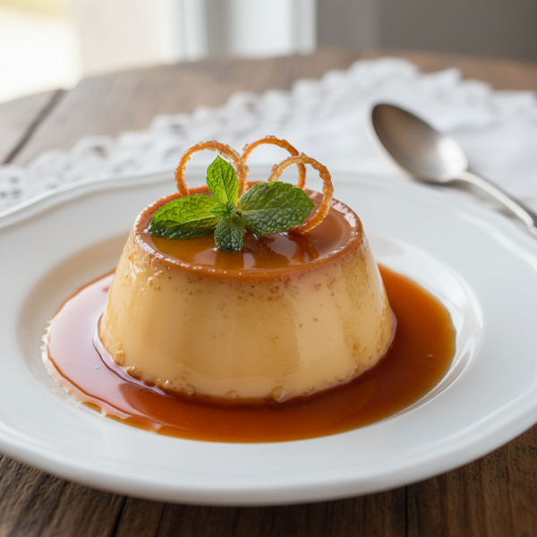 Silky Caramel Flan Delight recipe