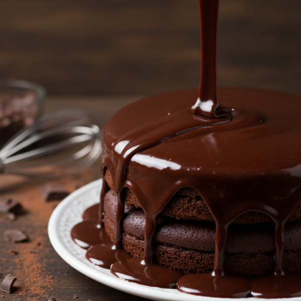 Silky Chocolate Glaze recipe