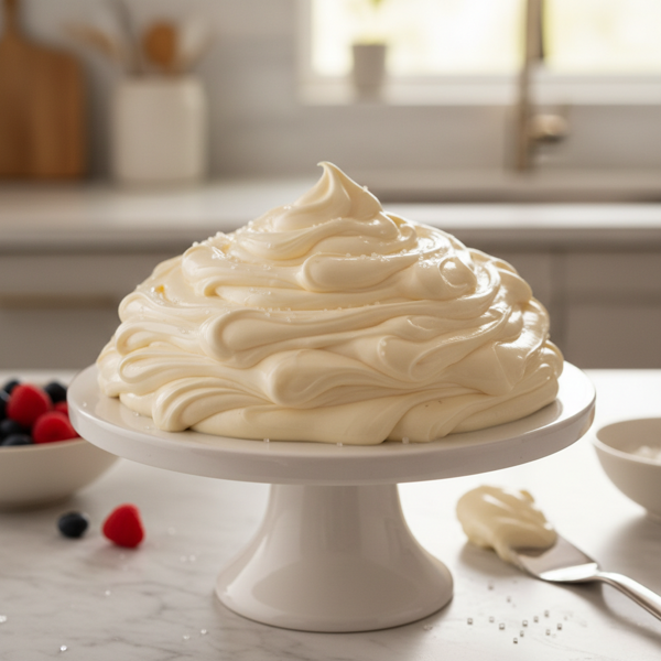 Silky Cream Cheese Frosting recipe