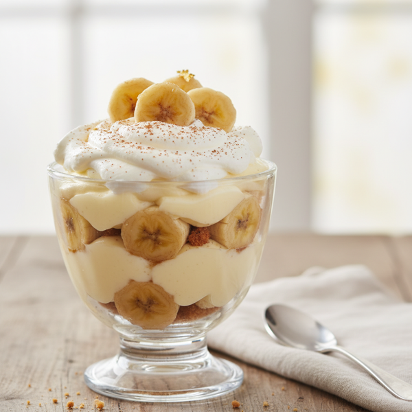 Silky French Vanilla Banana Cream Delight recipe