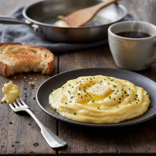 Silky Scrambled Eggs à la Mean Chef recipe