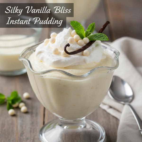 Silky Vanilla Bliss Instant Pudding recipe