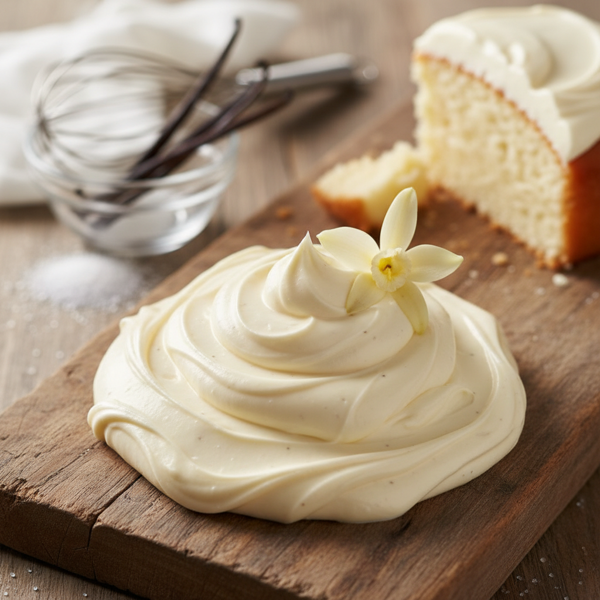 Silky Vanilla Buttercream Frosting recipe