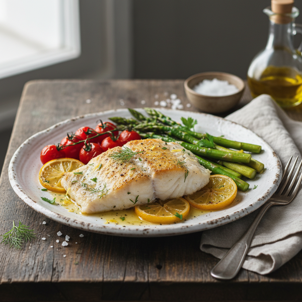 Simple & Savory Baked Fish (Haddock, Cod, or Tilapia) recipe
